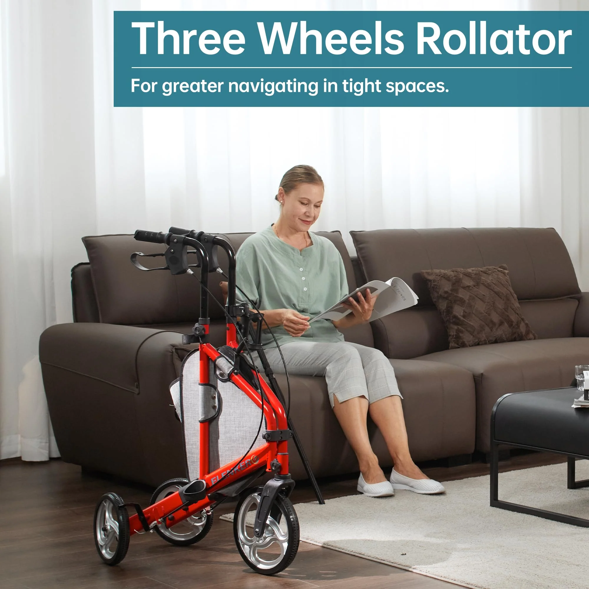 Are 3-Wheel Rollators Safe for People with Arthritis in the Hands or Wrists